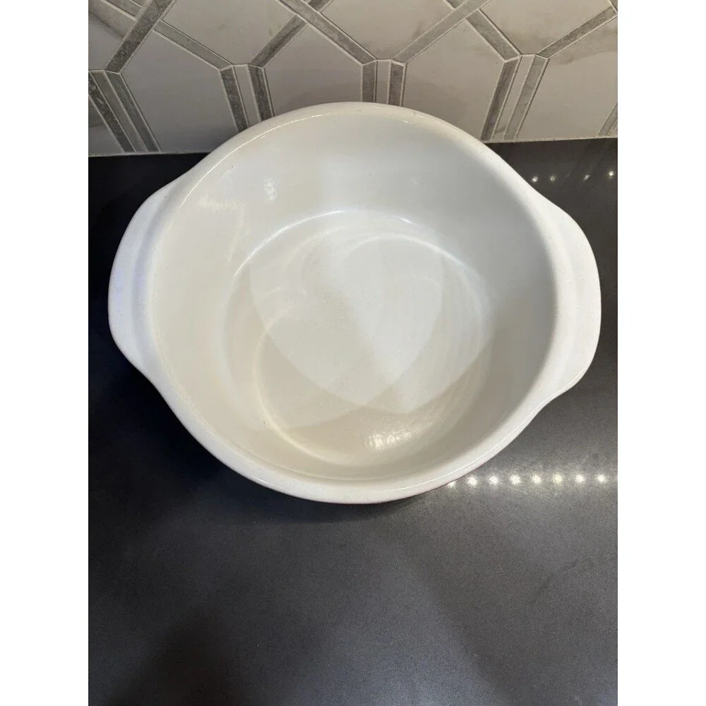 Corelle Coordinates 2.5 Qt Red Stoneware Casserole Dish - No Lid Oven Safe